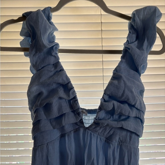 Light Blue Ruffled Sundress - Picture 3 of 5